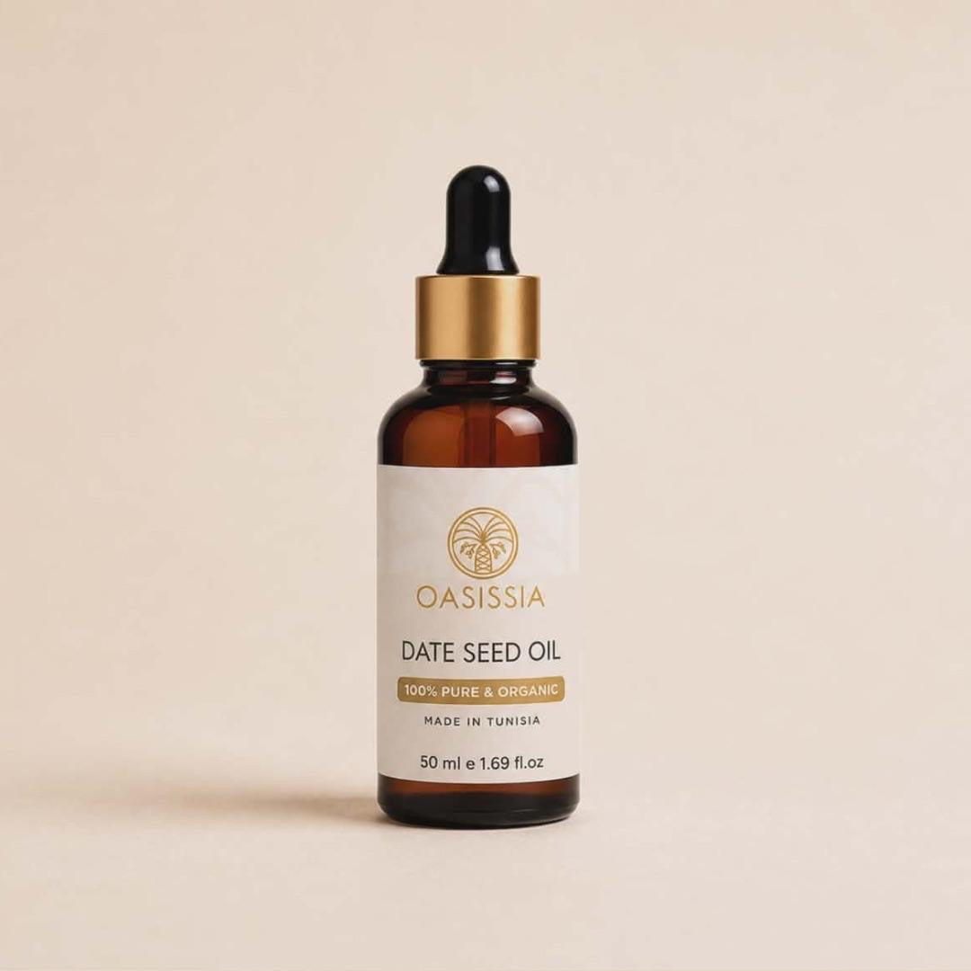 Date Seed Face & Hair Oil – 100% Pure Natural Oil | Oasissia
