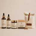 Date Seed Exclusive Skincare Set – Oil, Scrub & Soap + Free Sustainable Bag | Oasissia